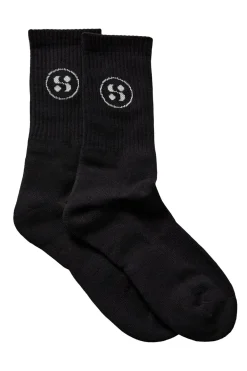 SOFXSPO SOCKS W/O GRIP 1000 Black SPO9016X