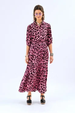 SunsetLL Maxi Skirt 98 Neon Pink