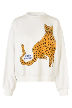 SydneyLL Leopard Sweatshirt LS 01 White 254501068