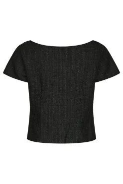 Tango Boucle Top Black 166929