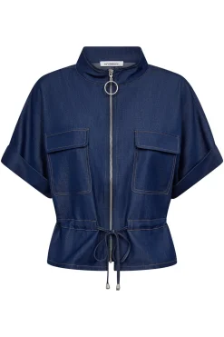 TerryCC Vest 120Navy 40036