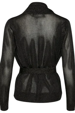 ThaniIW Short Cardigan Black 30110084