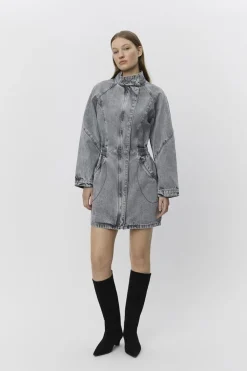 THILISW DRESS 8052 Stone Grey S253112