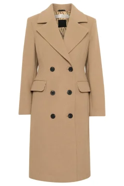 ThoraIW Lapel Coat R Tobacco Brown 30110808