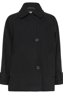 ThoraIW Minona Coat R Black 30111082