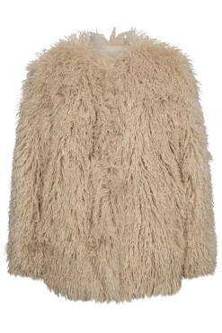 Tibet Fur Jacket OffWhite HL10275