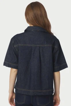 Tiki Denim Shirt DARK BLUE 164303
