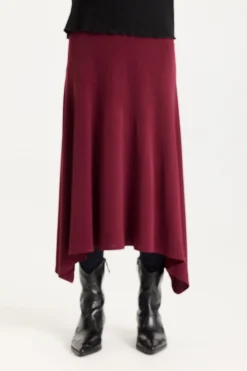 Tina skirt Burgundy 16898