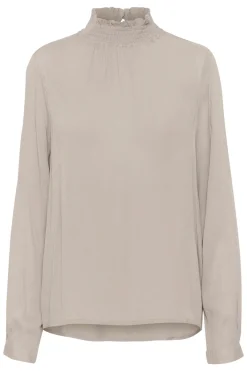 Trine Blouse Elephant Skin 10500950