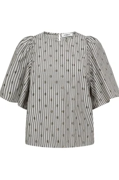 TrixieCC Dot Blouse 138Light Grey 35873