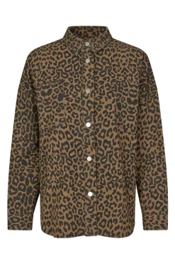 VeidaLL shirt LS 72 Leopard Print 254611043