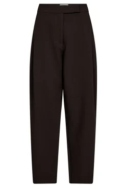 VolaCC Carrot Pleat LL Pant 145Dark Brown 31561