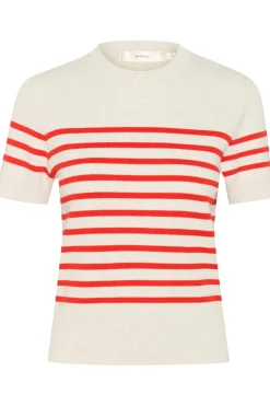 WallisIW Pullover Red Stripe 300008 30110294