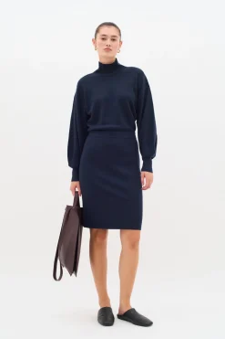 WanettaIW Ilze Dress Marine Blue 30105368