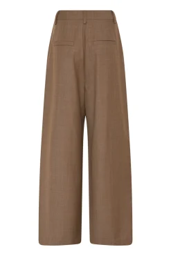Waterlilybbvala Pants Brown Melange BBW4753