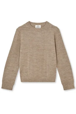 Wool Karoline Sweater BEIGE MELANGE 205014