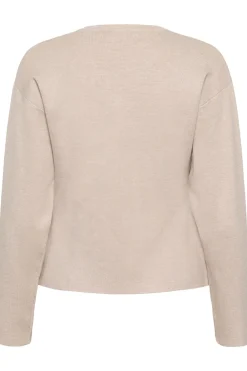 YenahIW Fitted Cardigan Haze Melange 1304031 30111125