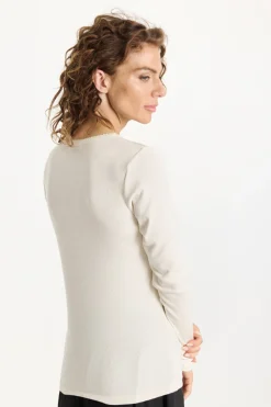 Yvonne tshirt Creme 16812