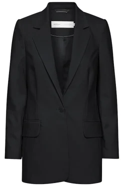 ZellaIW Long Blazer Black 30106239
