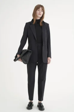 ZellaIW Long Blazer Black 30106239