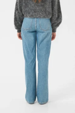 ZolinaGZ HW wide jeans NOOS Washed mid blue 10909859