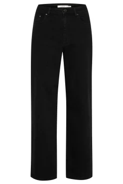 ZolinaGZ HW wide jeans NOOS Washed dark black 10909859